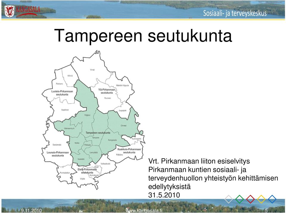 kuntien sosiaali- ja terveydenhuollon