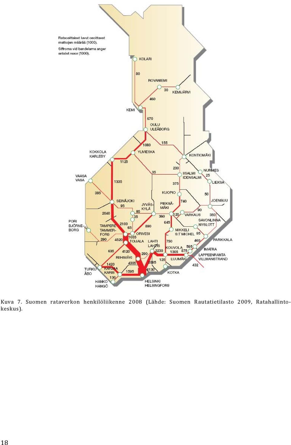 henkilöliikenne 2008