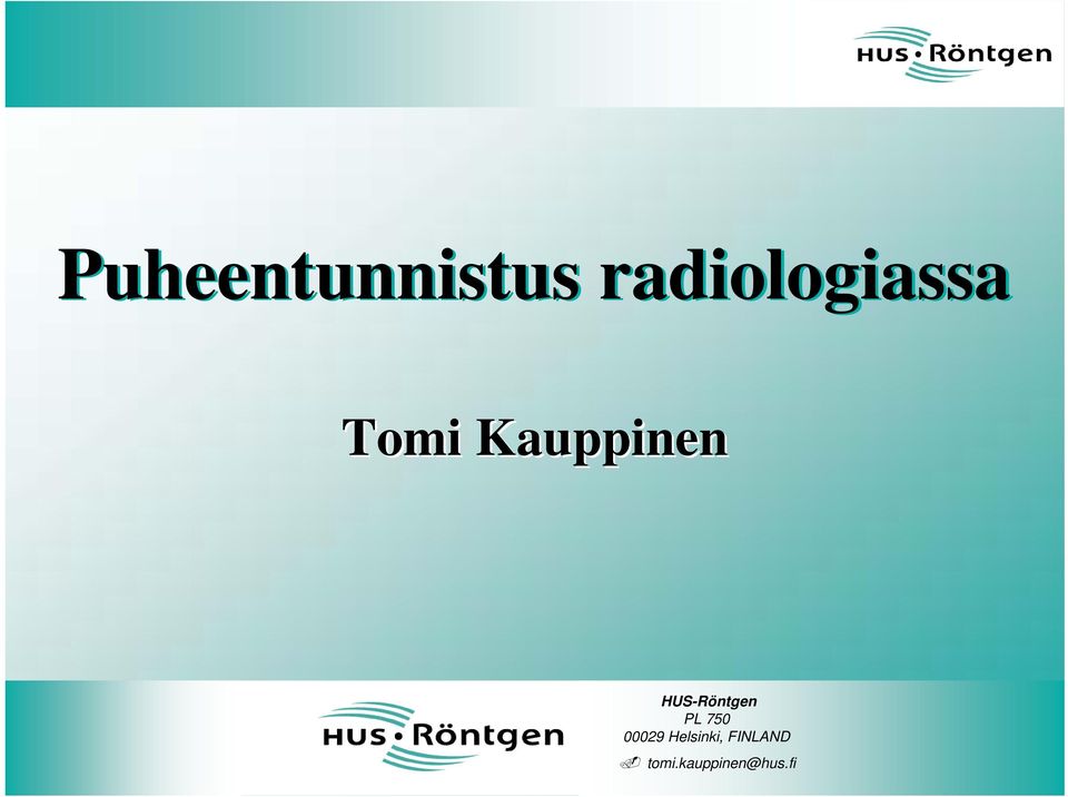 HUS-Röntgen PL 750 00029