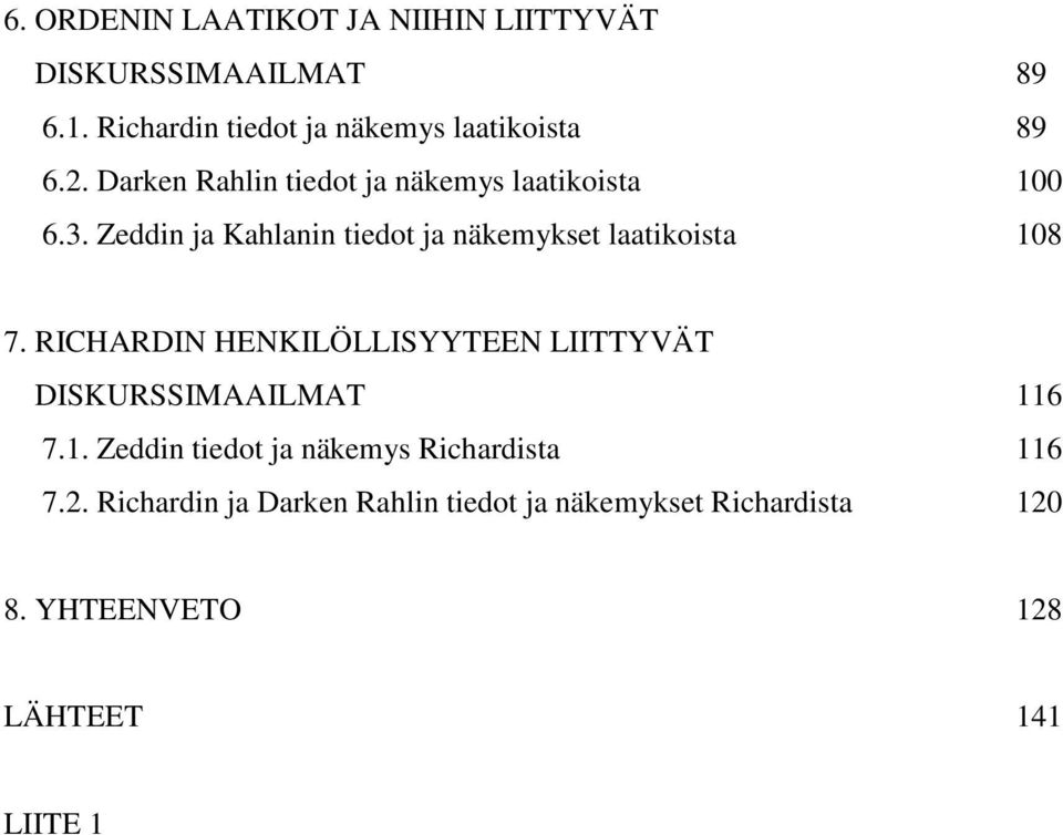 Zeddin ja Kahlanin tiedot ja näkemykset laatikoista 108 7.