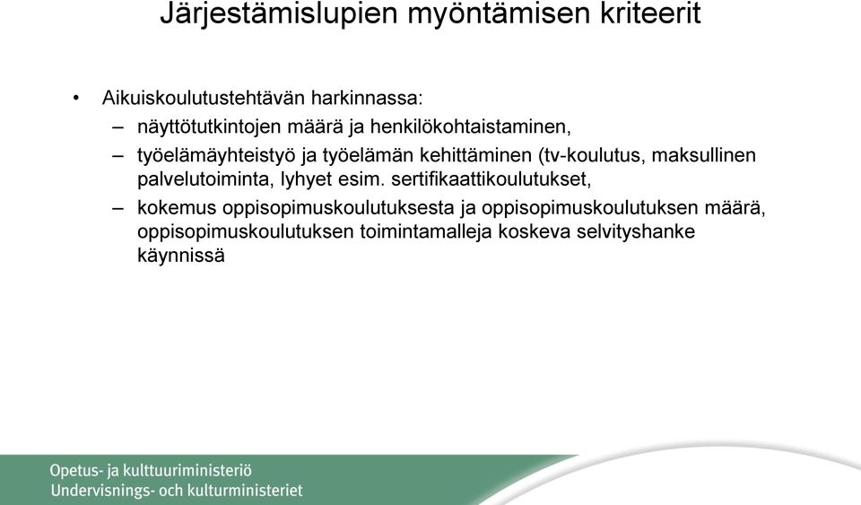 maksullinen palvelutoiminta, lyhyet esim.