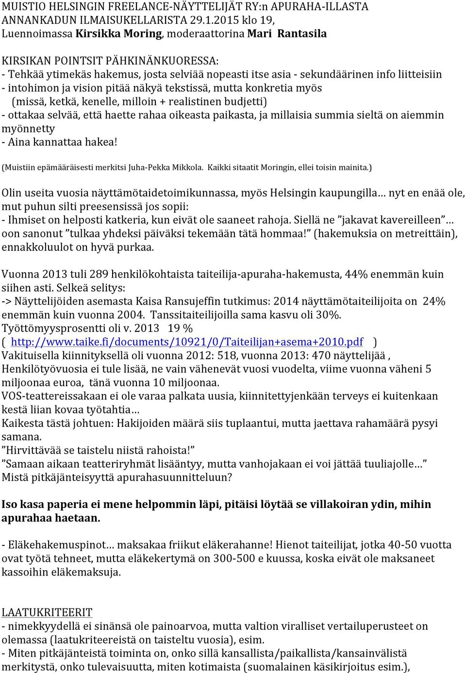 LLASTA ANNANKADUNILMAISUKELLARISTA29.1.