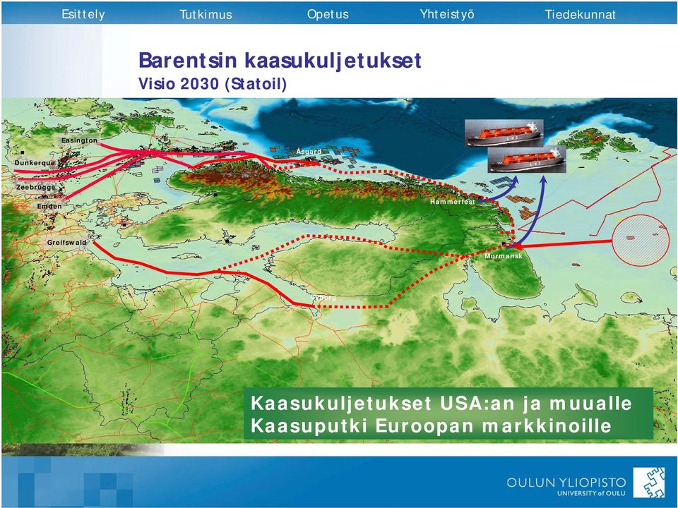 Hammerfest Greifswald Murmansk Vyborg
