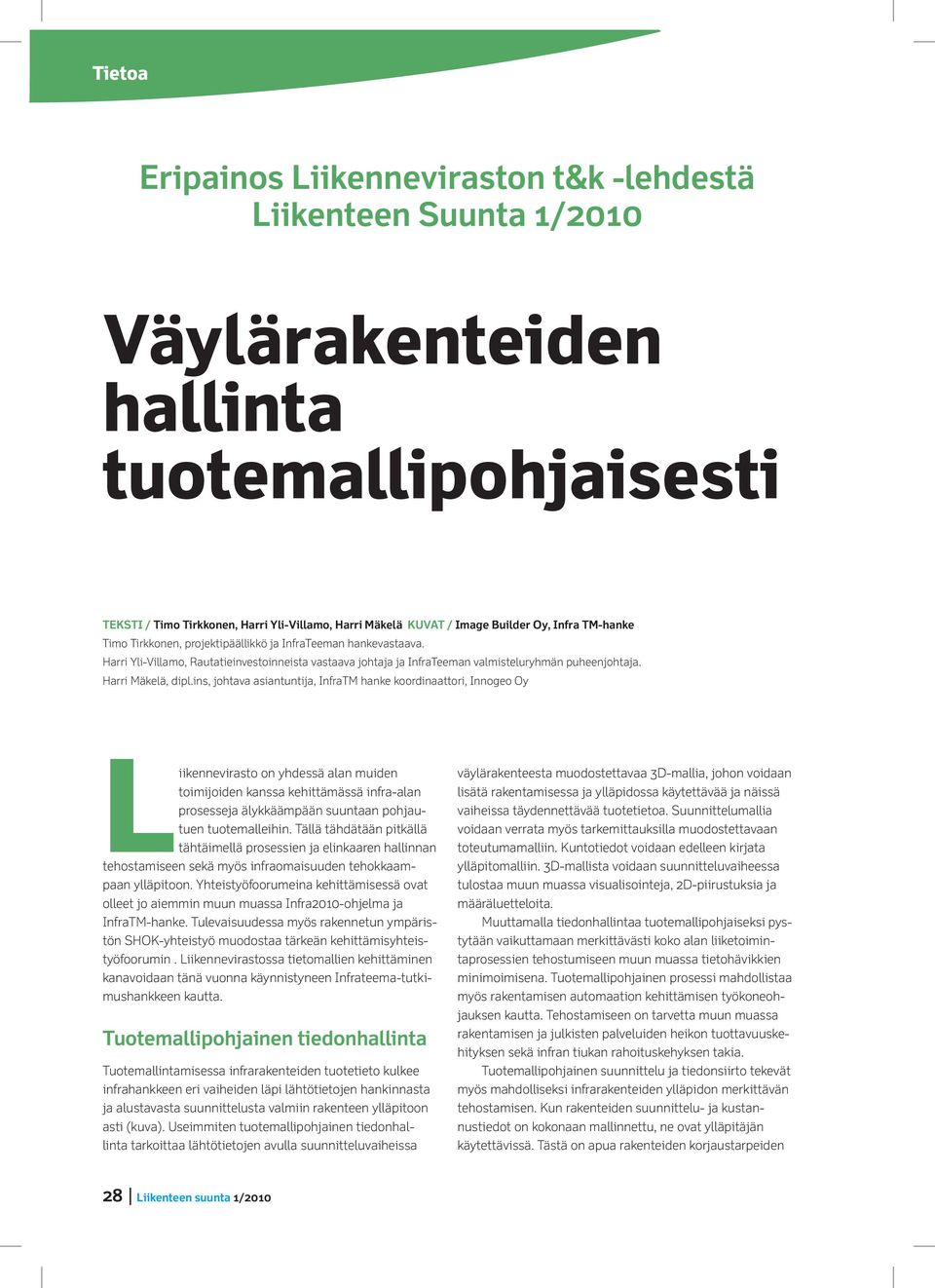 Harri Mäkelä, dipl.