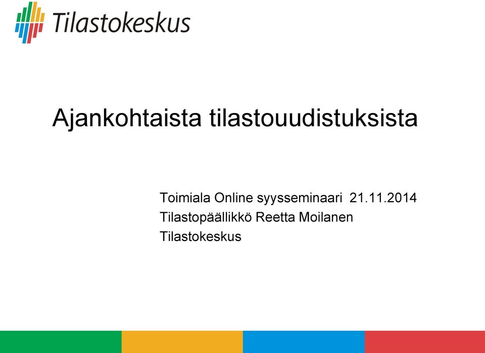 Online syysseminaari 21.11.