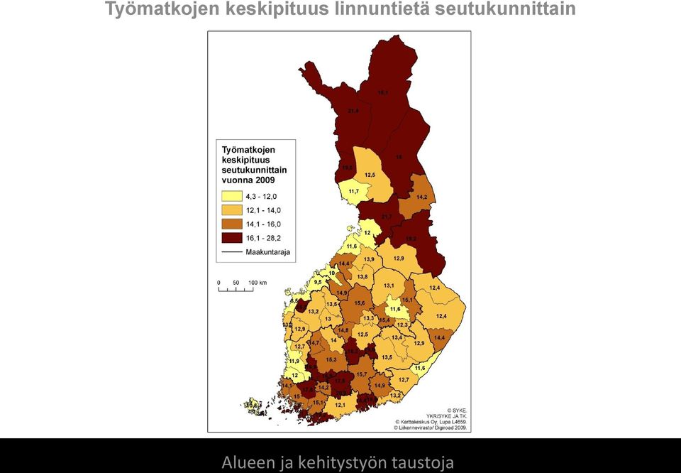 linnuntietä