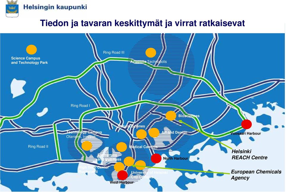 and Design Vuosaari Harbour Ring Road II Economics and Business Medical Campus North Harbour Helsinki