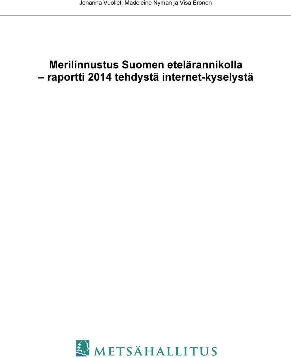 Merilinnustus Suomen