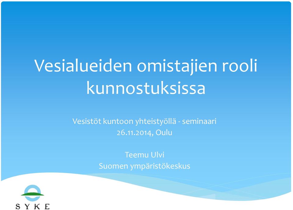 yhteistyöllä seminaari 26.11.