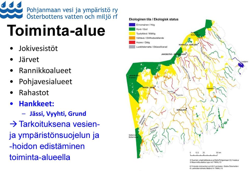 Hankkeet: Jässi, Vyyhti, Grund Tarkoituksena