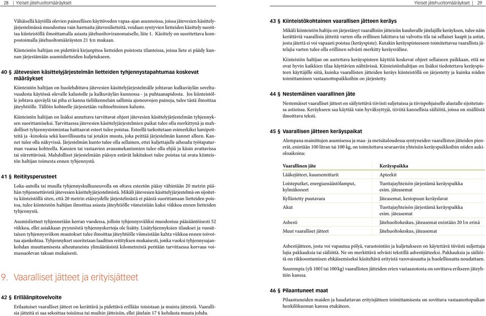 Käsittely on suoritettava kompostoimalla jätehuoltomääräysten 21 :n mukaan.