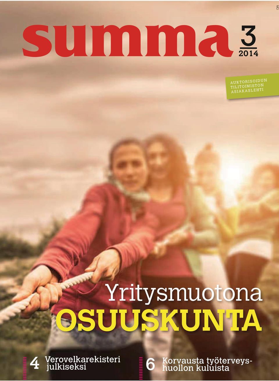 Yritysmuotona OSUUSKUNTA 4 Verovelkarekisteri