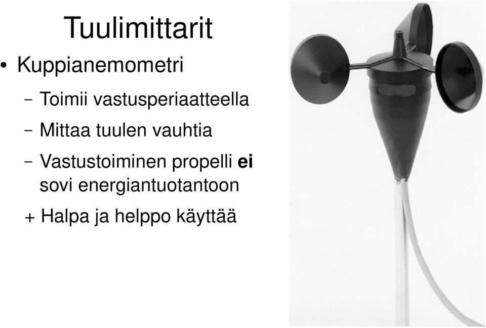 vauhtia Vastustoiminen propelli ei