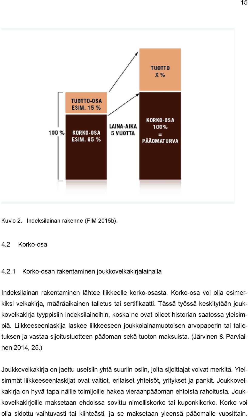 Tässä työssä keskitytään joukkovelkakirja tyyppisiin indeksilainoihin, koska ne ovat olleet historian saatossa yleisimpiä.