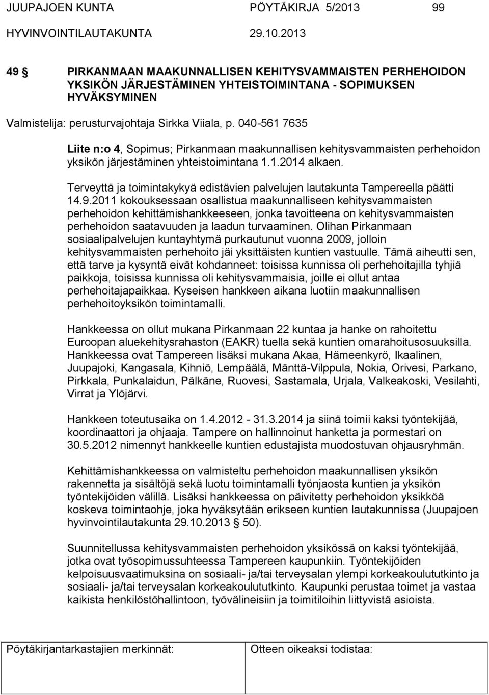 Terveyttä ja toimintakykyä edistävien palvelujen lautakunta Tampereella päätti 14.9.