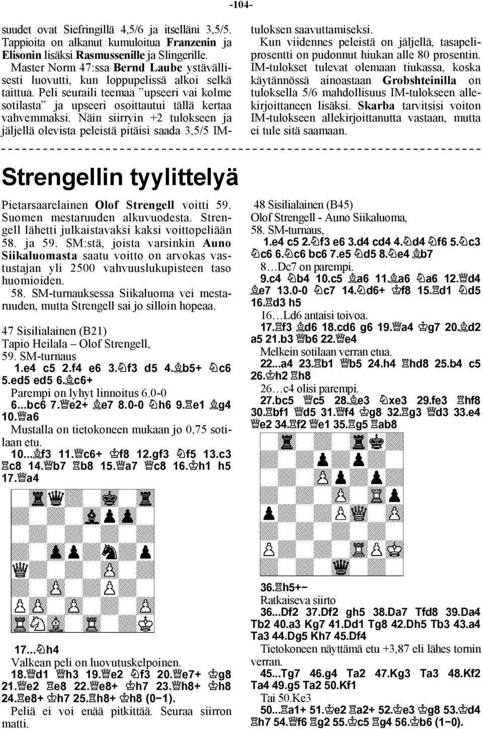 Näin siirryin +2 tulokseen ja jäljellä olevista peleistä pitäisi saada 3,5/5 IMtuloksen saavuttamiseksi. Kun viidennes peleistä on jäljellä, tasapeliprosentti on pudonnut hiukan alle 80 prosentin.