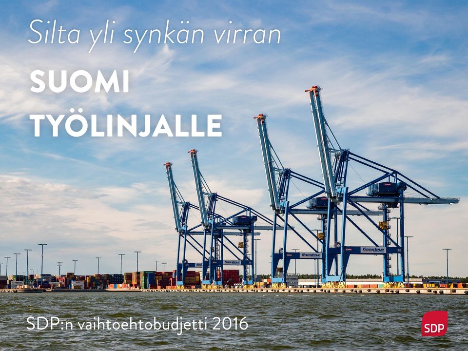 TYÖLINJALLE SDP:n