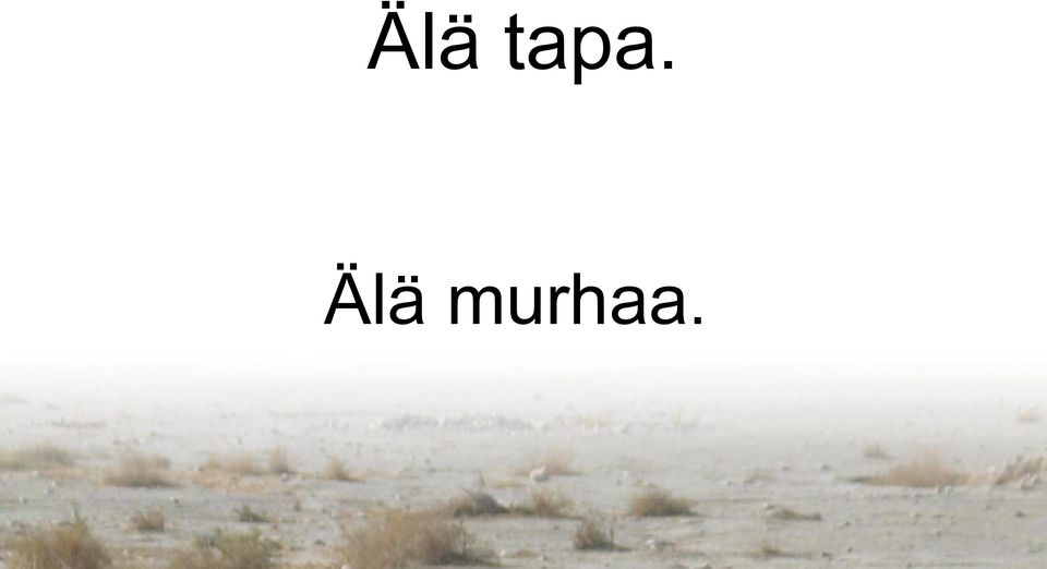 murhaa.