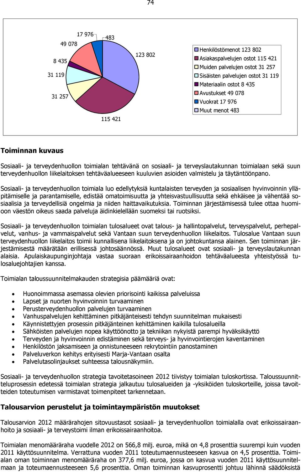 liikelaitoksen tehtäväalueeseen kuuluvien asioiden valmistelu ja täytäntöönpano.