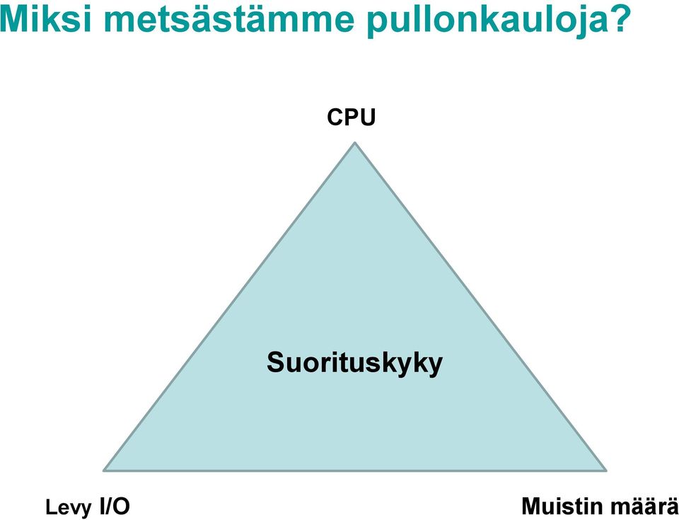 CPU Suorituskyky