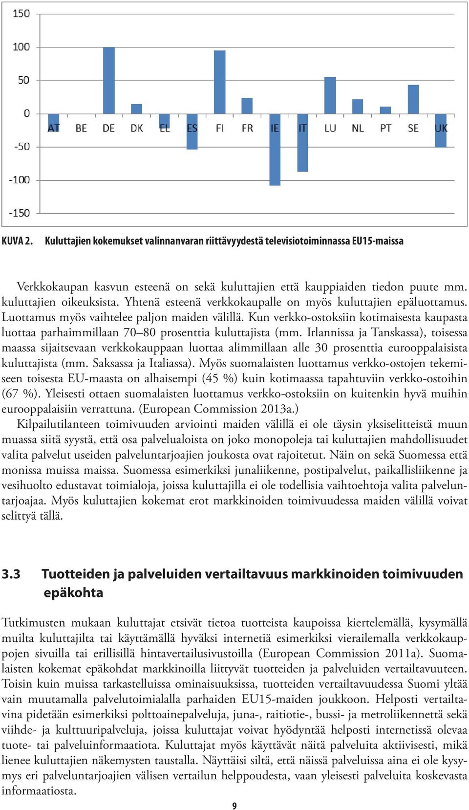 Kun verkko-ostoksiin kotimaisesta kaupasta luottaa parhaimmillaan 70 80 prosenttia kuluttajista (mm.