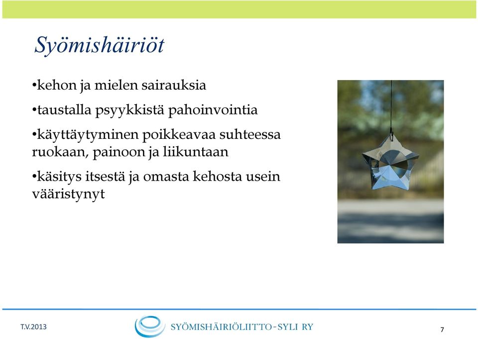 suhteessa ruokaan, painoon ja liikuntaan käsitys