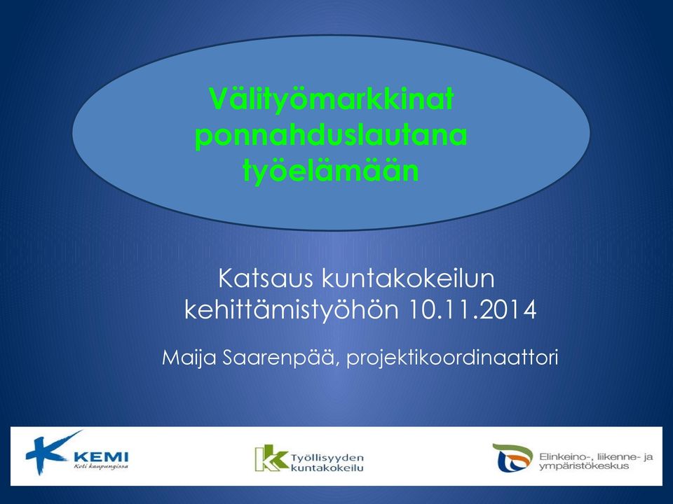 kehittämistyöhön 10.11.