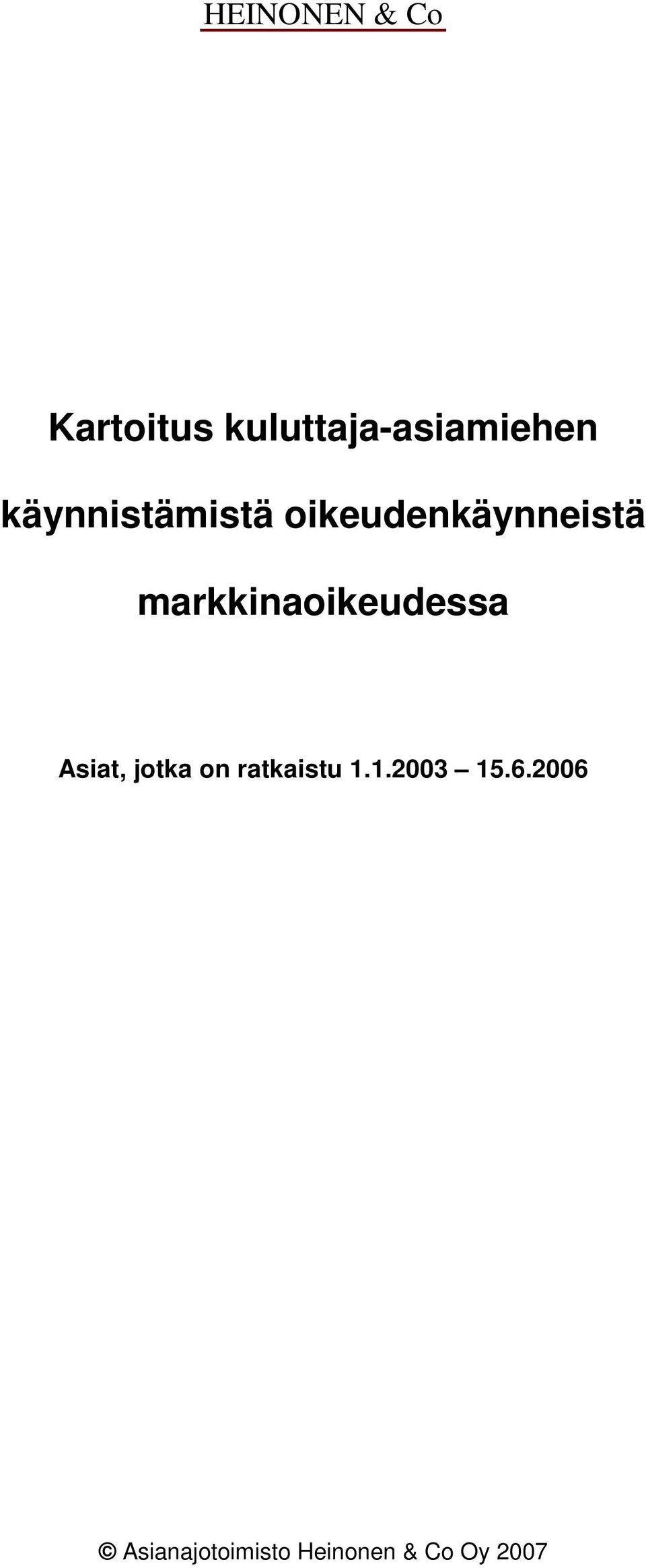 oikeudenkäynneistä