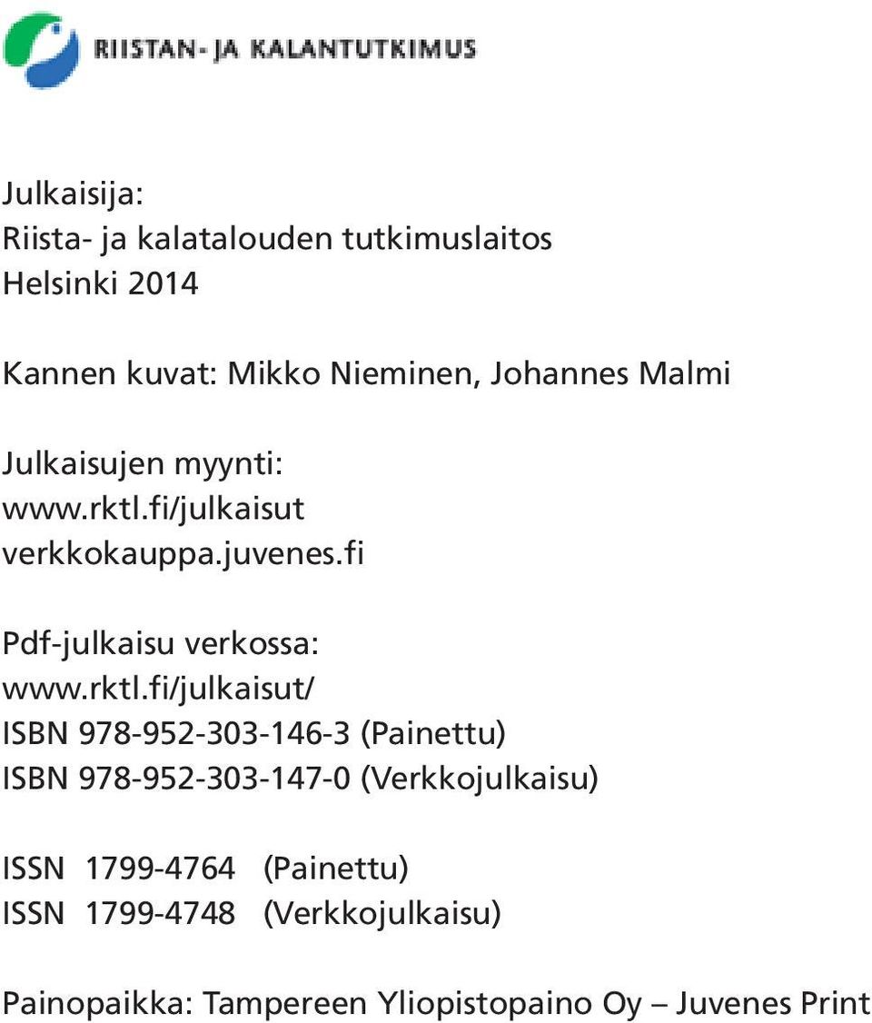 fi Pdf-julkaisu verkossa: www.rktl.