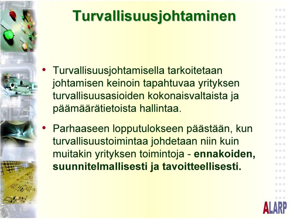 hallintaa.