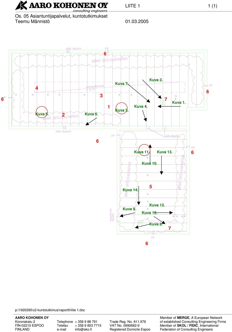 doc AARO KOHONEN OY Member of MERGE, A European Network Koronakatu 2 Telephone + 358 9 88 791 Trade Reg. No. 611.