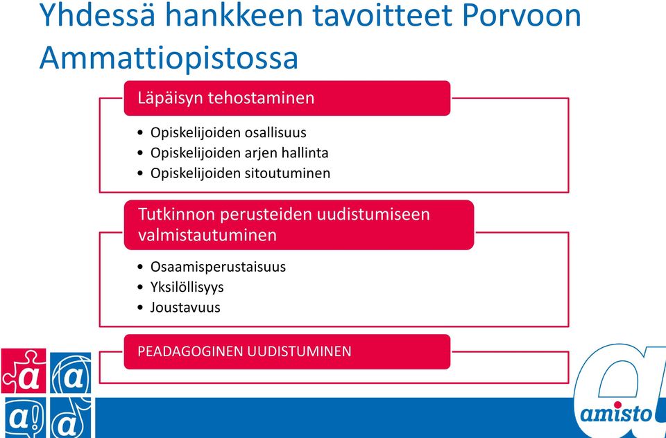 Opiskelijoiden sitoutuminen Tutkinnon perusteiden uudistumiseen