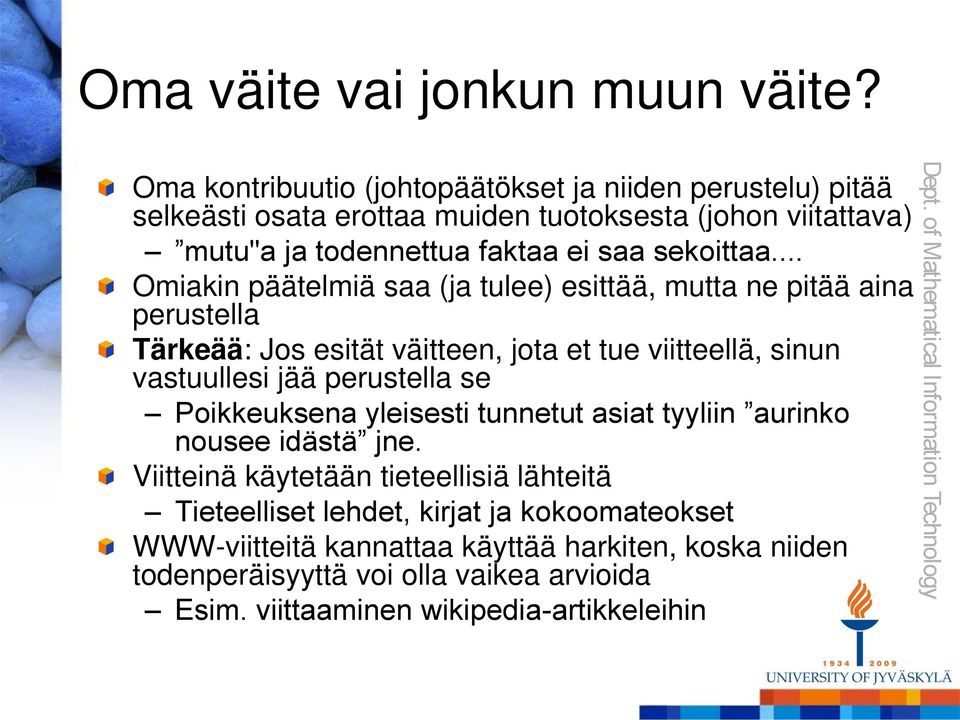 sekoittaa.