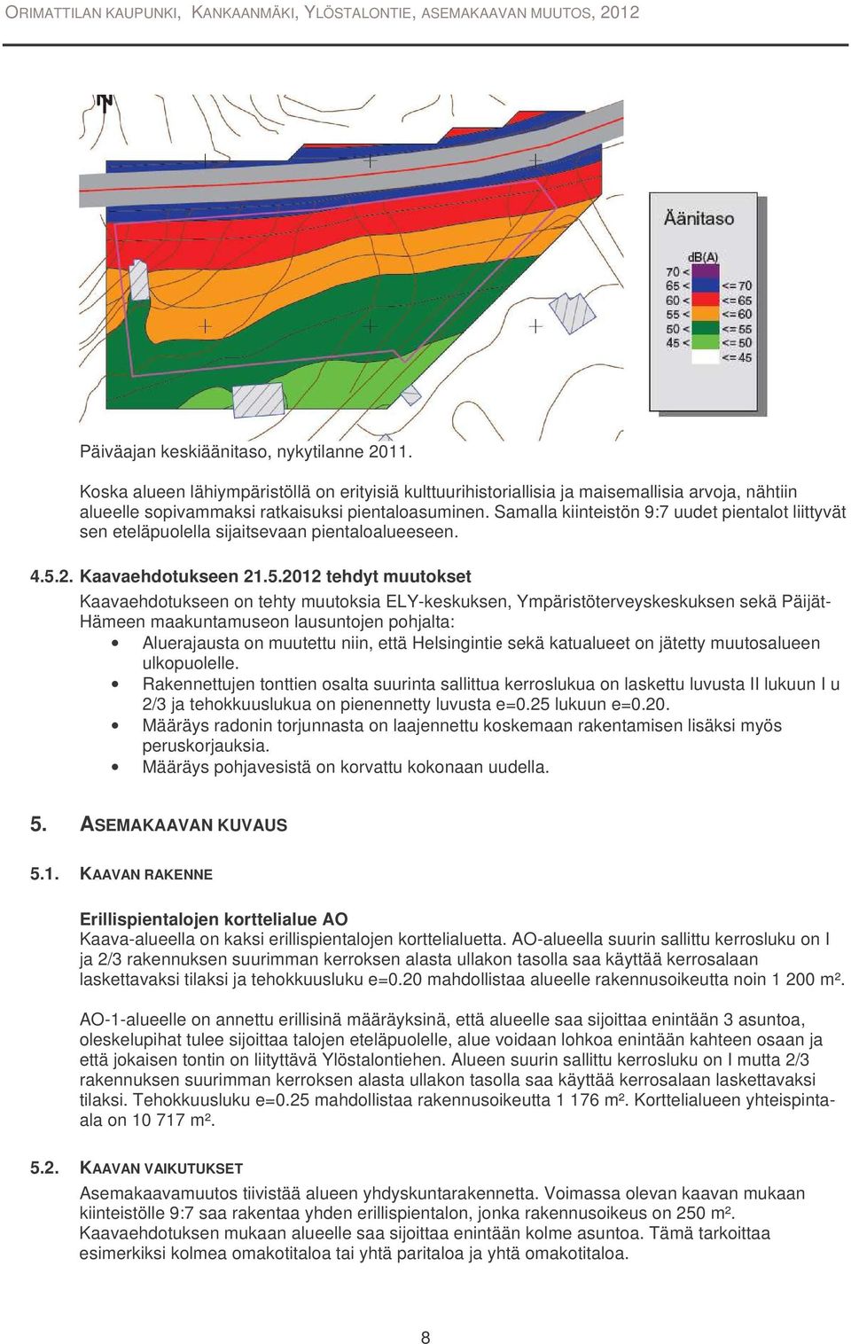 2. Kaavaehdotukseen 21.5.