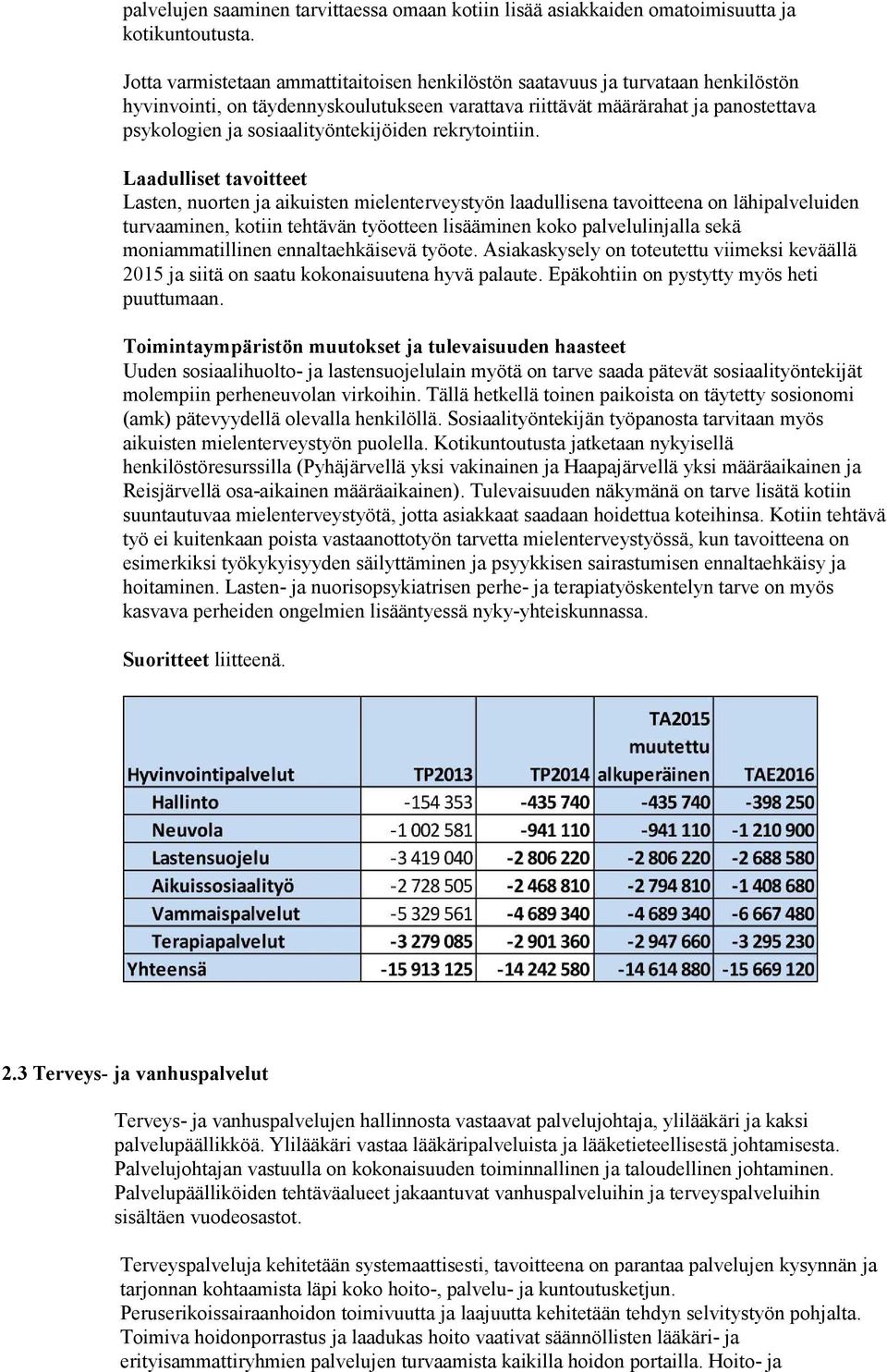 sosiaalityöntekijöiden rekrytointiin.