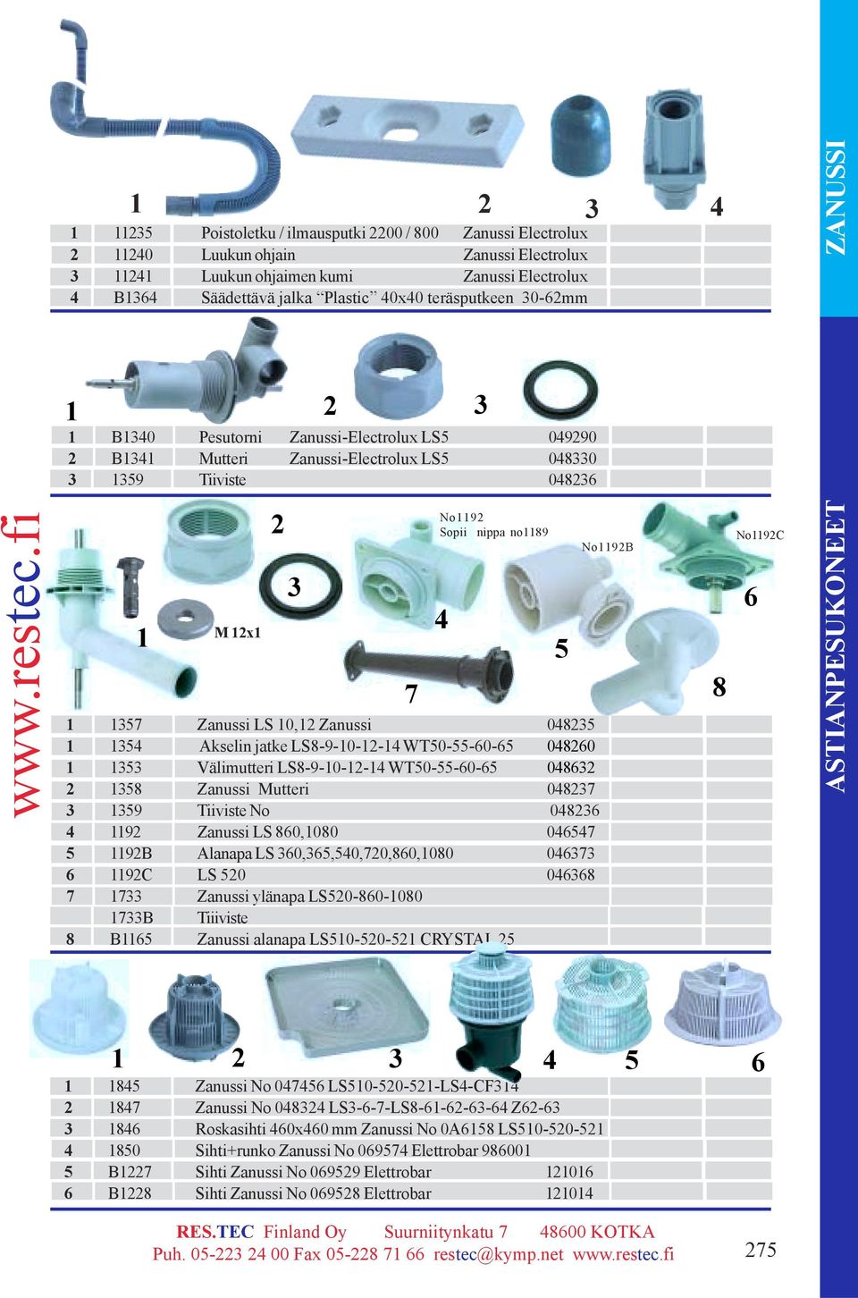 fi M x Zanussi LS 0, Zanussi 08 Akselin jatke LS8-9-0-- WT0--0-080 Välimutteri LS8-9-0-- WT0--0-08 8 Zanussi Mutteri 08 9 Tiiviste No 08 9 Zanussi LS 80,080 0 9B Alanapa LS 0,,0,0,80,080 0 9C LS 0 08