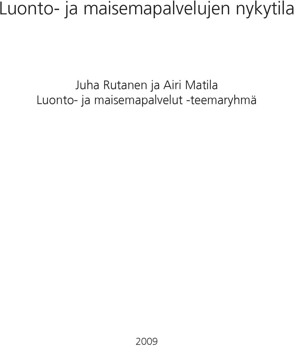 Juha Rutanen ja Airi Matila
