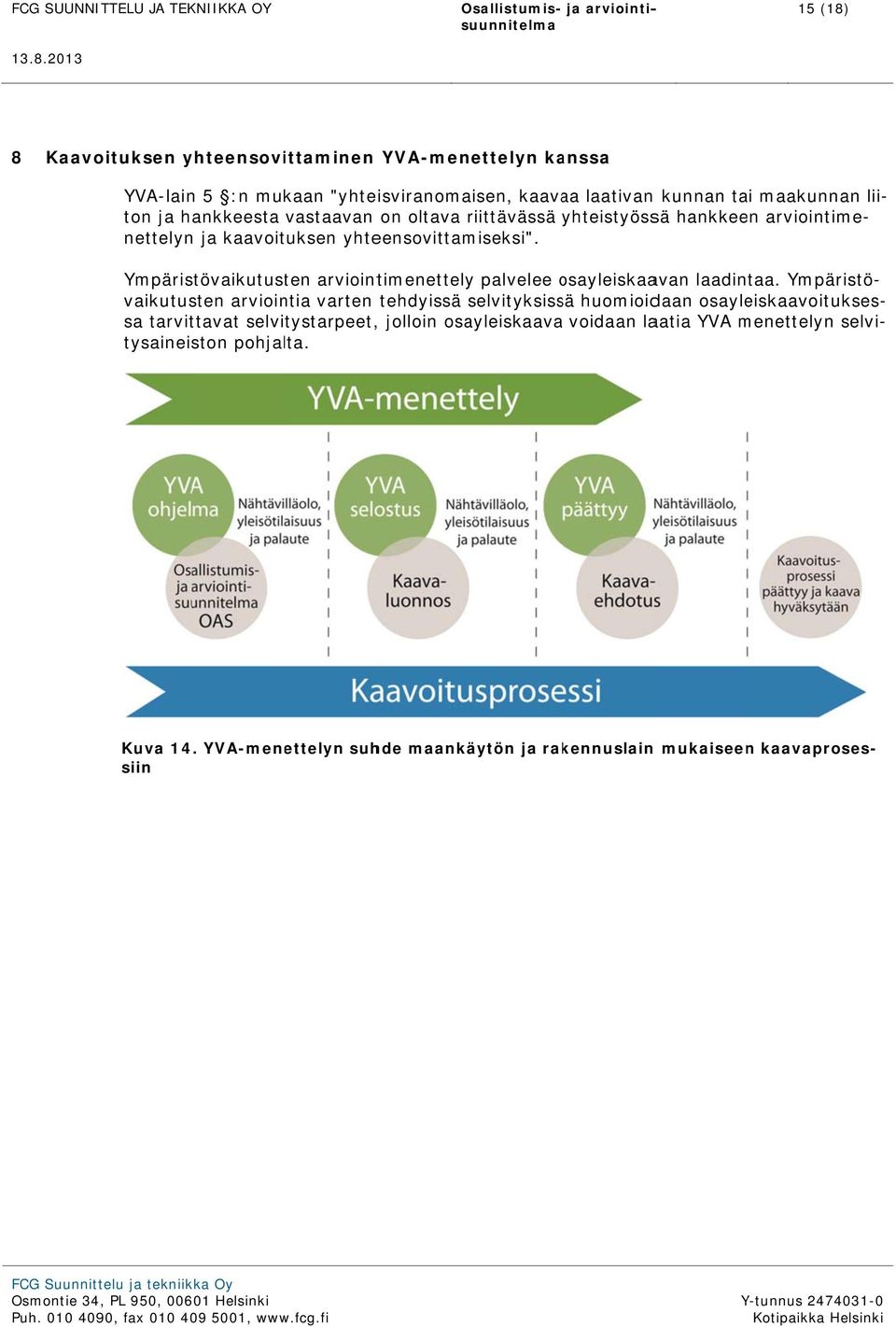 Ympäristövaikutusten arviointimenettely palvelee osayleiskaao avan laadintaa.