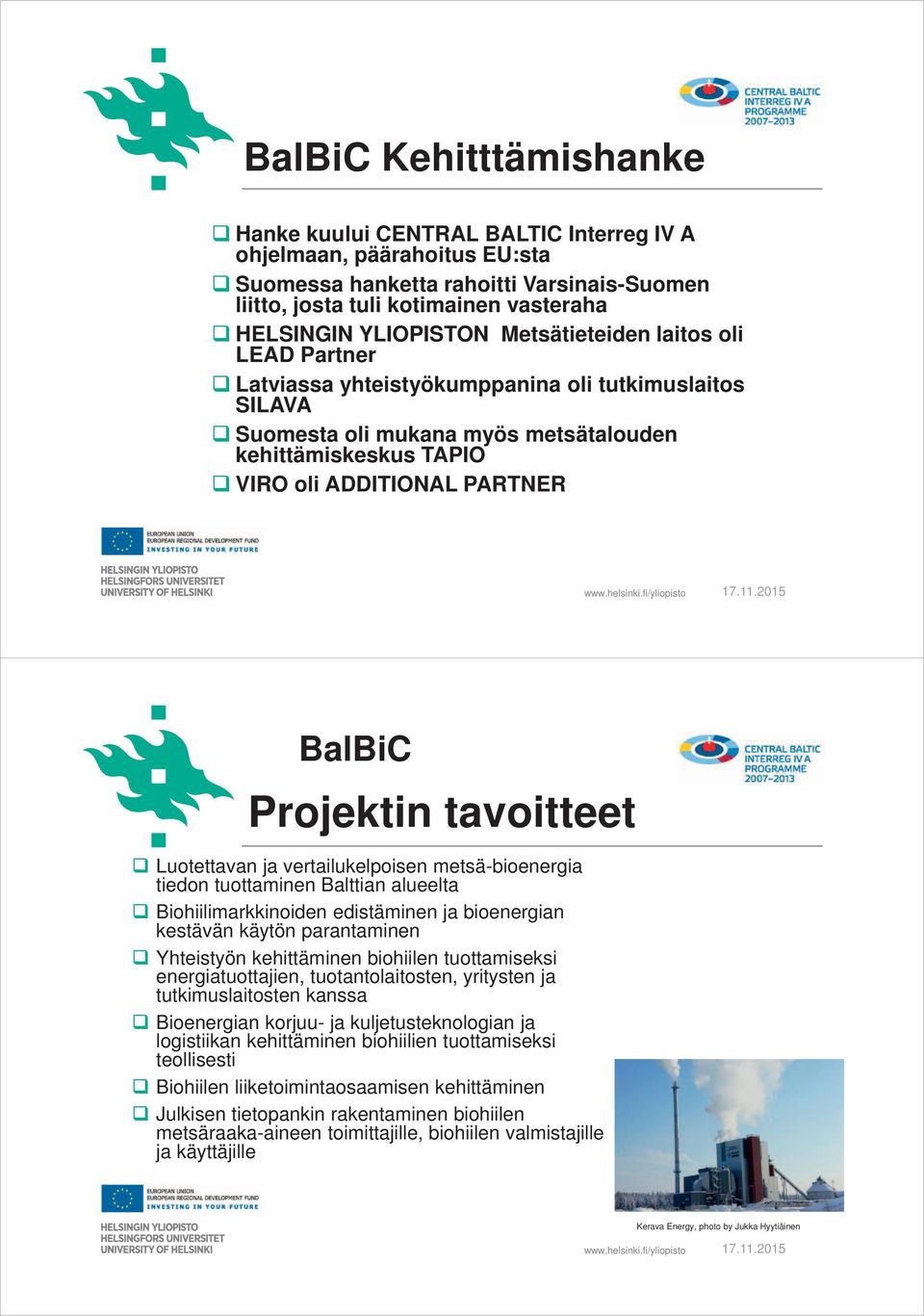 helsinki.fi/yliopisto 17.11.