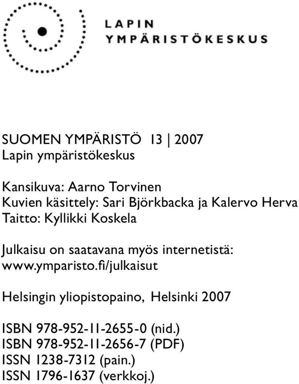 internetistä: www.ymparisto.