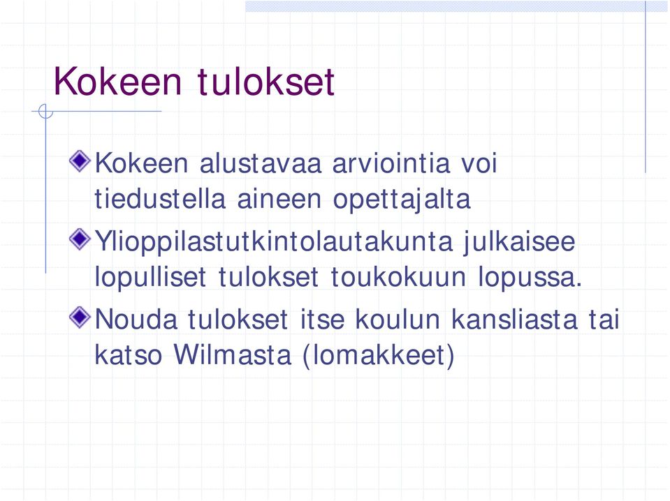 Ylioppilastutkintolautakunta julkaisee lopulliset