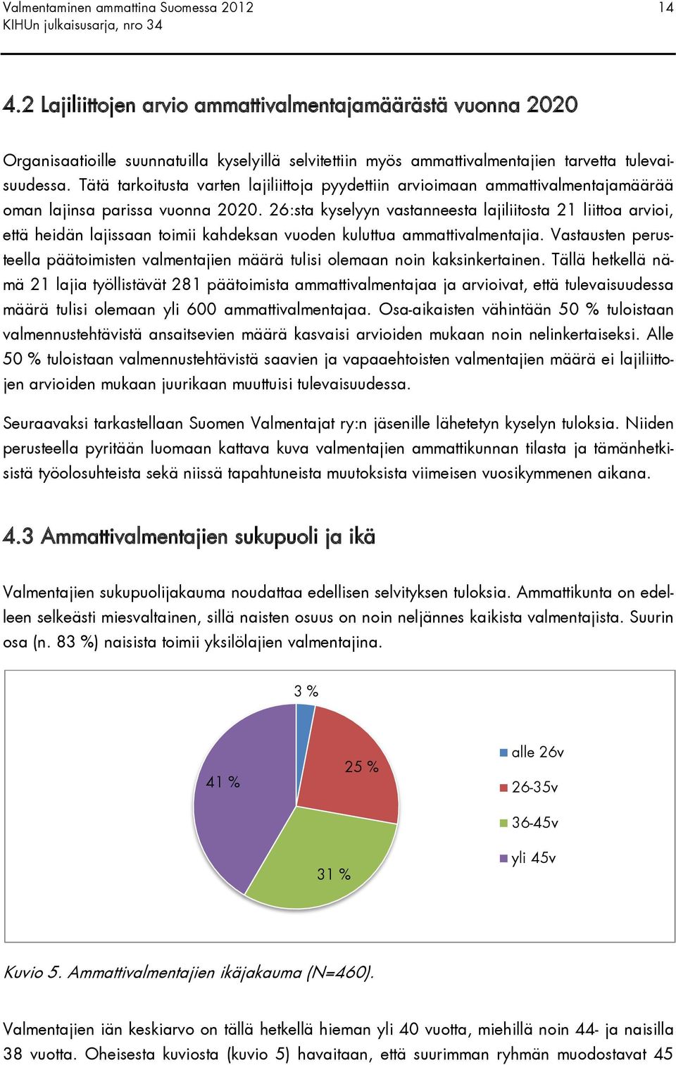 Tätä tarkoitusta varten lajiliittoja pyydettiin arvioimaan ammattivalmentajamäärää oman lajinsa parissa vuonna 2020.