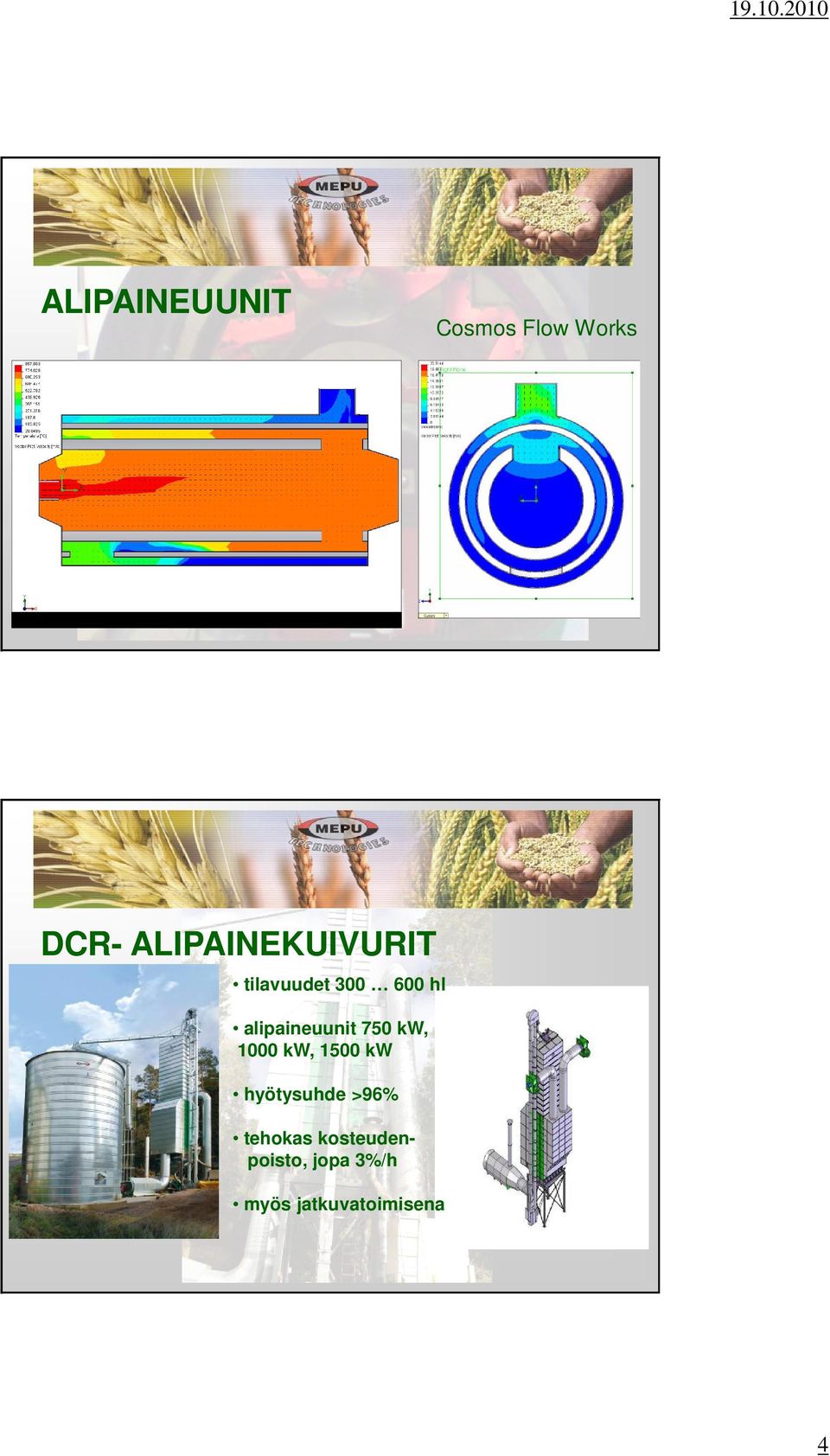 alipaineuunit 750 kw, 1000 kw, 1500 kw