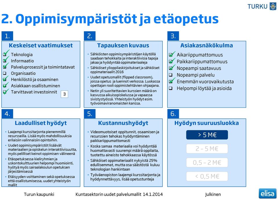 kuvaus Sähköisten oppimisympäristöjen käytöllä saadaan tehokkaita ja interaktiivisia tapoja jakaa ja hyödyntää oppimateriaaleja Sähköiset ylioppilaskirjoitukset ja sähköiset oppimateriaalit 2016