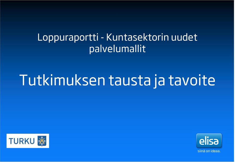 uudet palvelumallit