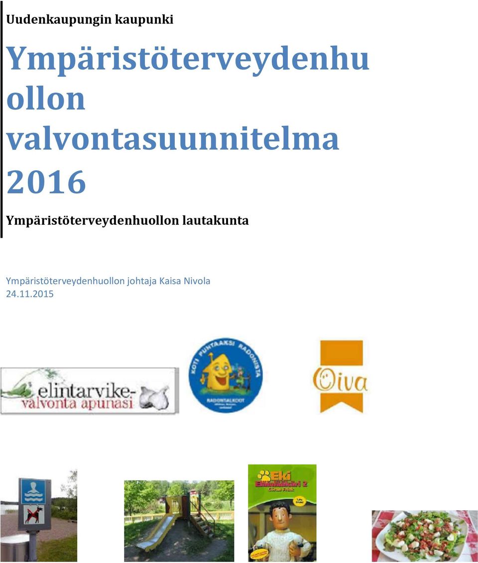 valvontasuunnitelma 2016