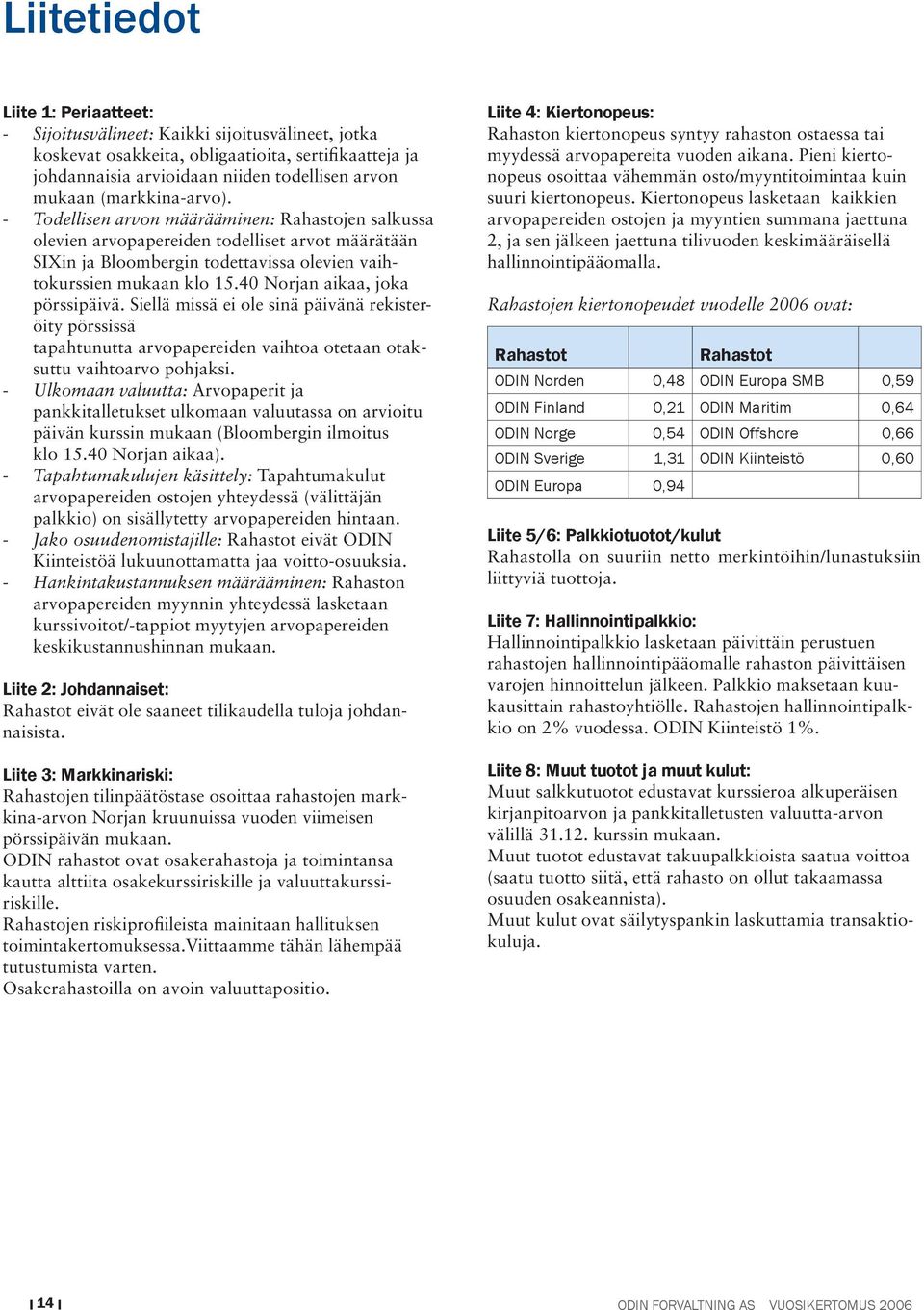 4 Norjan aikaa, joka pörssipäivä. Siellä missä ei ole sinä päivänä rekisteröity pörssissä tapahtunutta arvopapereiden vaihtoa otetaan otaksuttu vaihtoarvo pohjaksi.