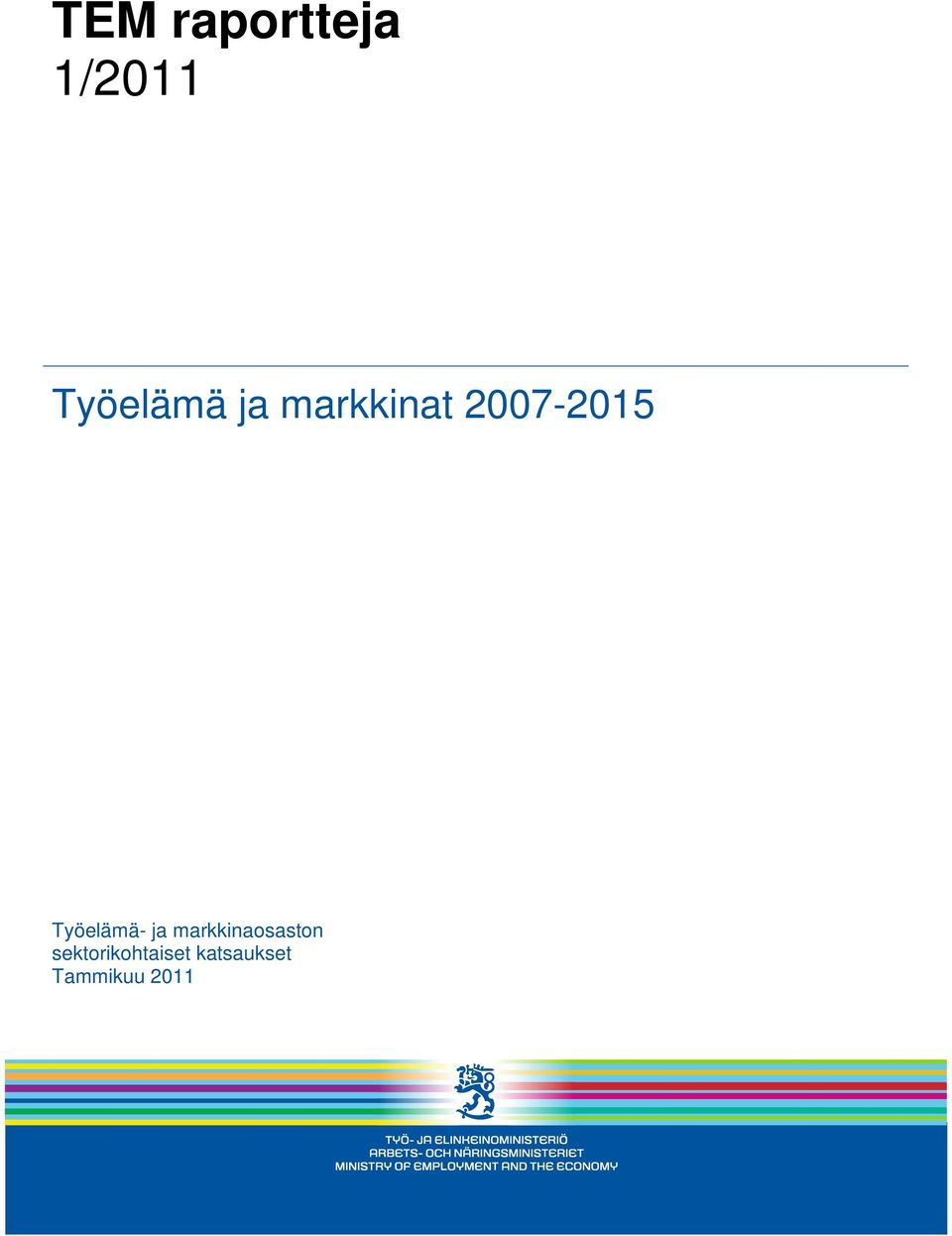 Työelämä- ja markkinaosaston