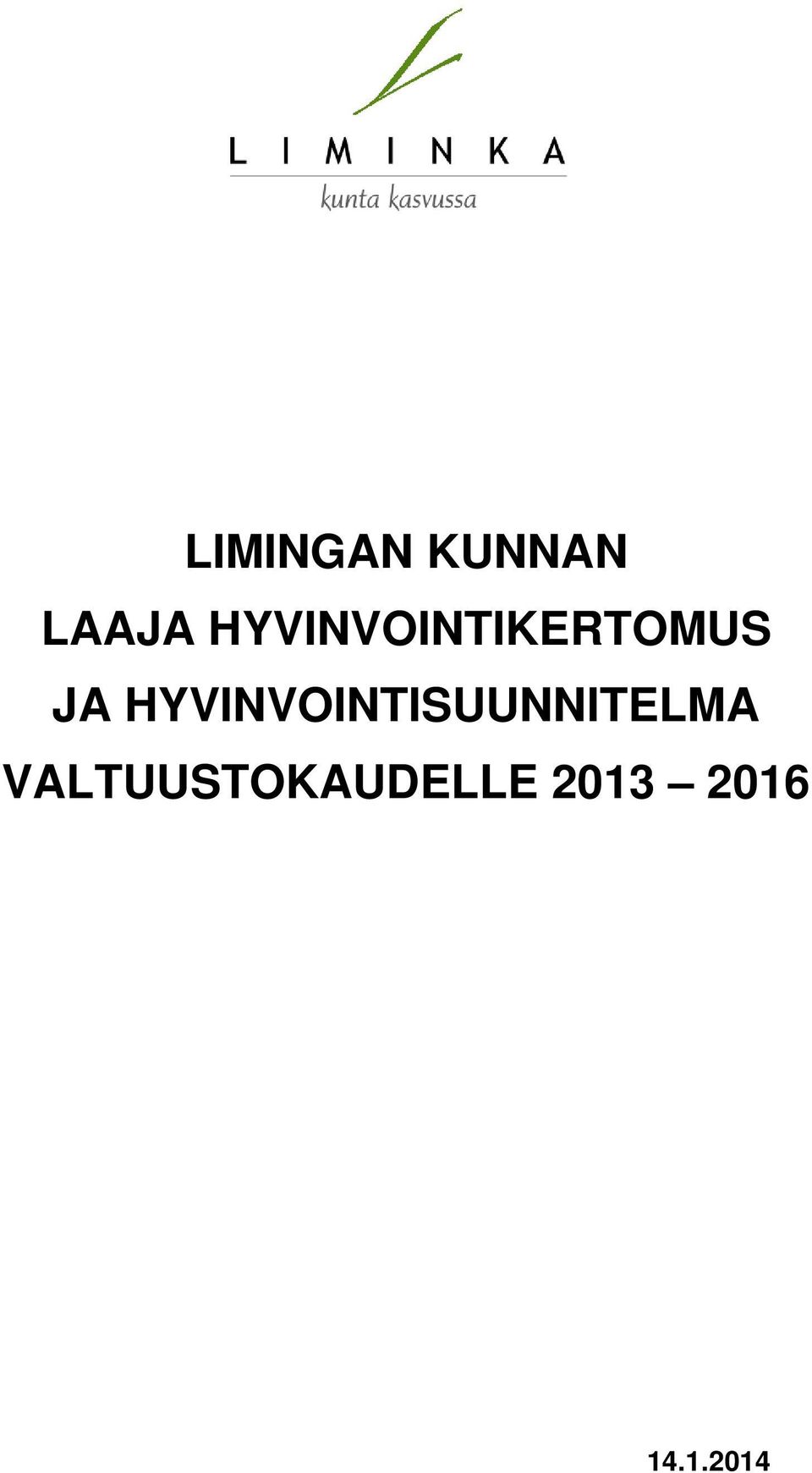 HYVINVOINTISUUNNITELMA