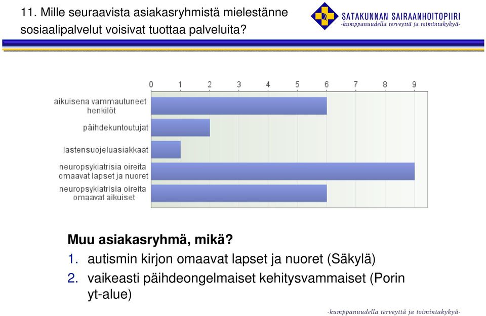 Muu asiakasryhmä, mikä? 1.